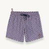 Patterned swimsuit with stretch waist - Image 4