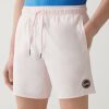 Solid colour swimsuit with elasticated waist - Image 2