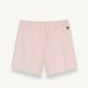 Solid colour swimsuit with elasticated waist - Image 5