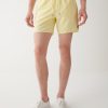 Solid colour swimsuit with elasticated waist - Image 3