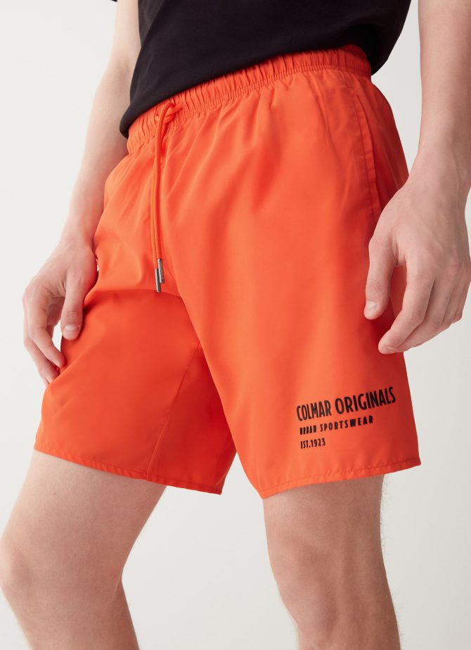 Swimsuit with elasticated waistband and back pocket - Image 3