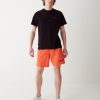 Swimsuit with elasticated waistband and back pocket