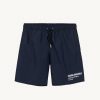 Swimsuit with elasticated waistband and back pocket