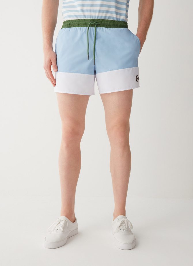 Colour block swimsuit