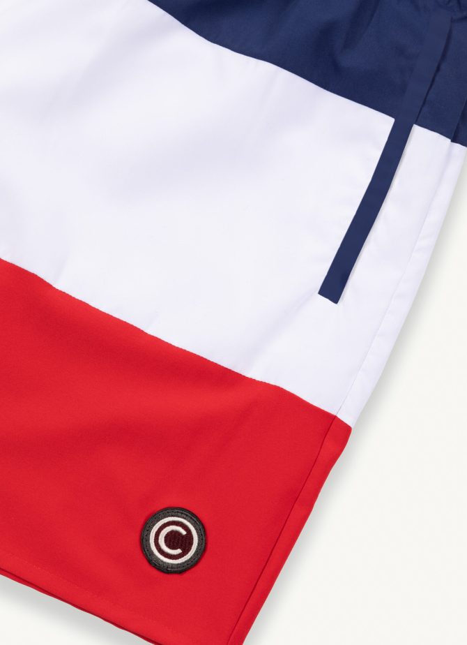 Colour block swimsuit with elasticated waist - Image 6