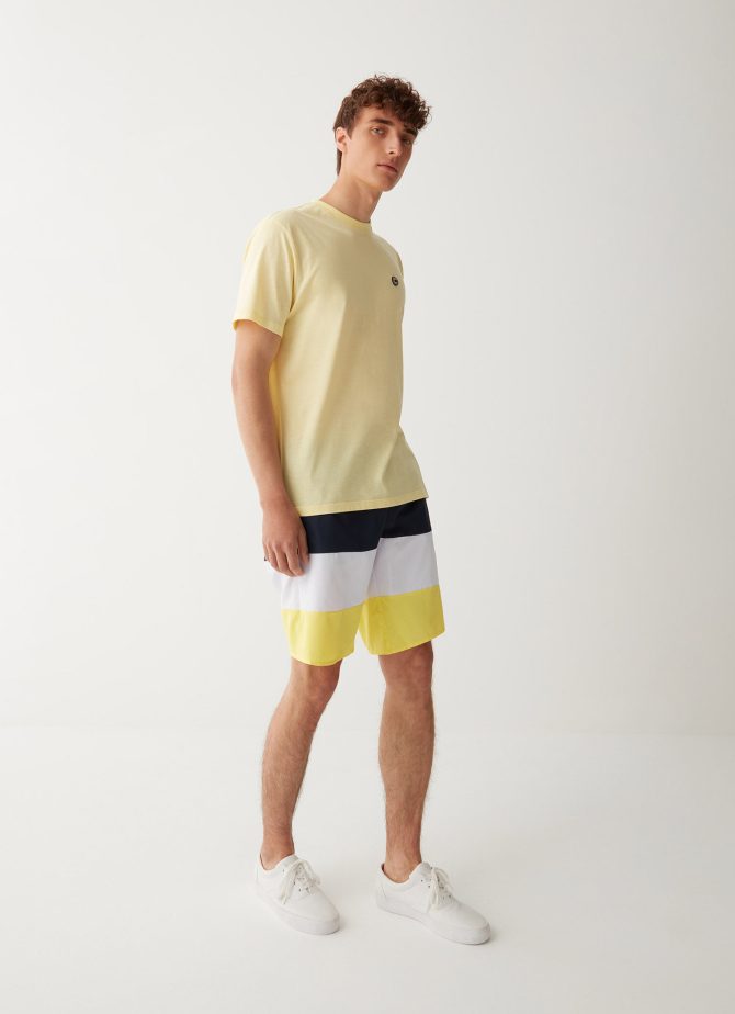 Long colour block swimsuit - Image 2