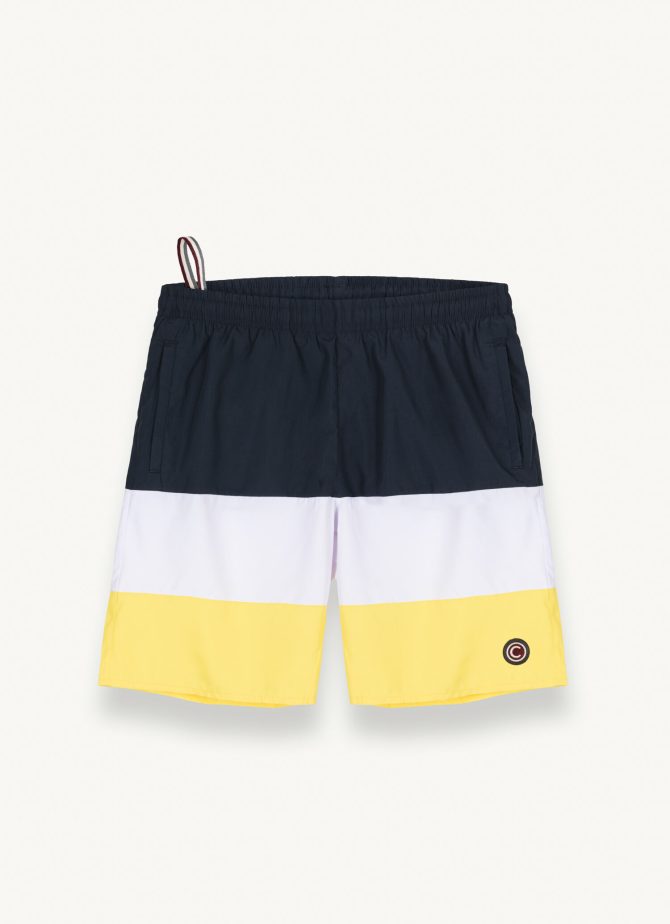 Long colour block swimsuit - Image 4