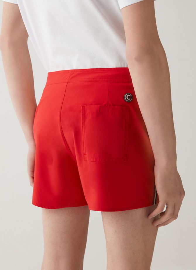 Swimsuit with tricolour bands - Image 3