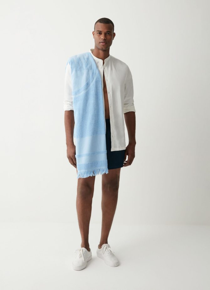 Terry towel with fringing - Image 2