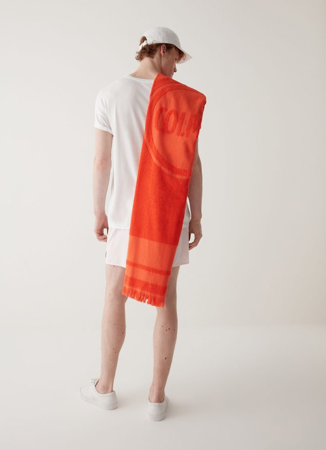 Terry towel with fringing