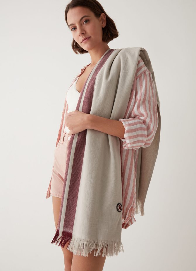 Striped towel in 100% cotton - Image 2