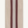 Striped towel in 100% cotton - Image 3
