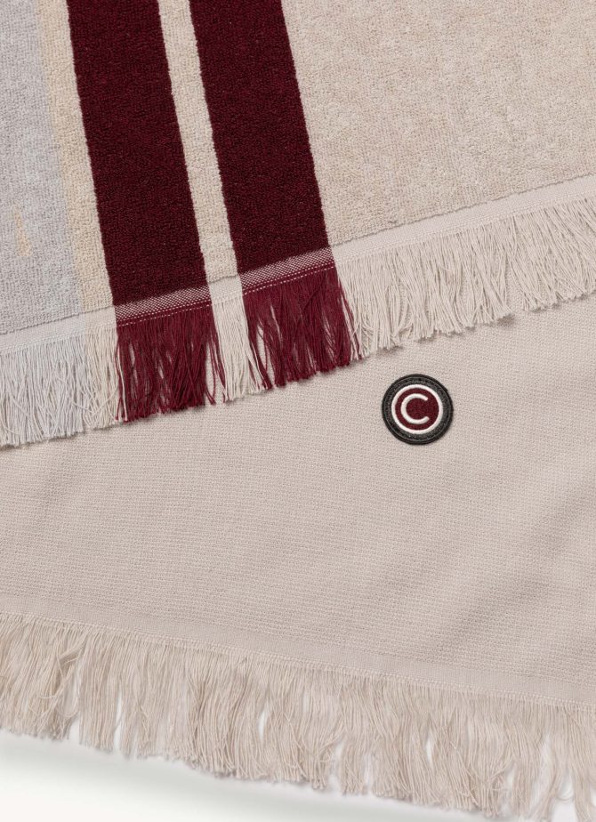 Striped towel in 100% cotton - Image 4
