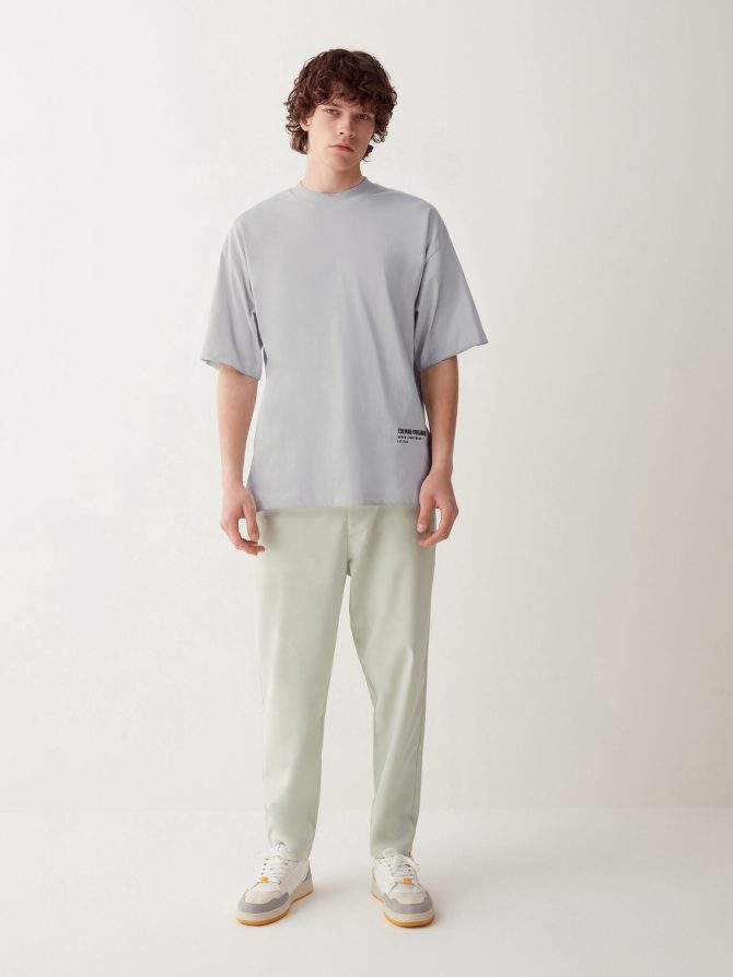Short sleeve round neck T-shirt - Image 3