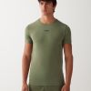 Short-sleeved T-shirt in stretch jersey - Image 3