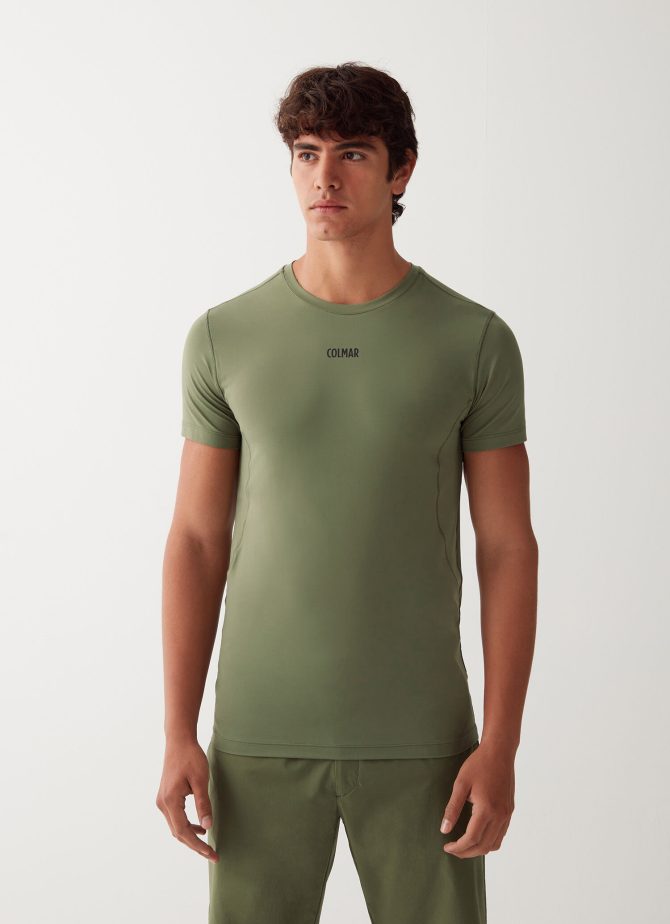 Short-sleeved T-shirt in stretch jersey - Image 3