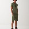 Short-sleeved T-shirt in stretch jersey