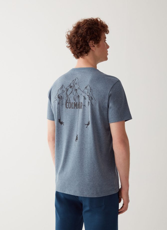 T-shirt with print on the front and back - Image 2