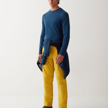 Long-sleeved T-shirt in jersey