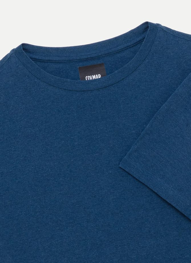Short-sleeved T-shirt in jersey and merino wool - Image 6