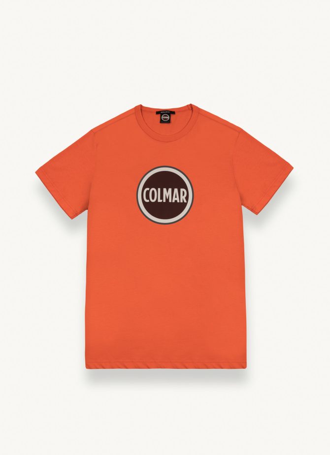 Cotton T-shirt with maxi Colmar logo - Image 4