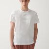 Cotton T-shirt with one-color print - Image 3