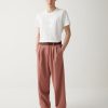Cotton T-shirt with one-color print