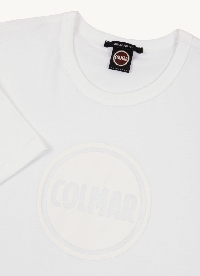 Cotton T-shirt with one-color print - Image 6
