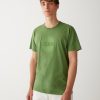 Cotton T-shirt with one-color print - Image 3