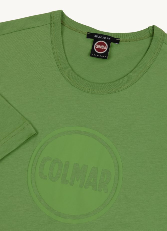 Cotton T-shirt with one-color print - Image 6