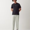 Cotton T-shirt with overdyed print - Image 2
