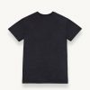 Cotton T-shirt with overdyed print - Image 5