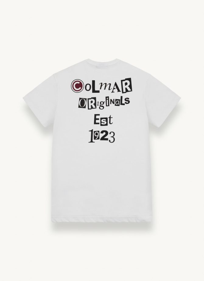Cotton T-shirt with print on the back - Image 5