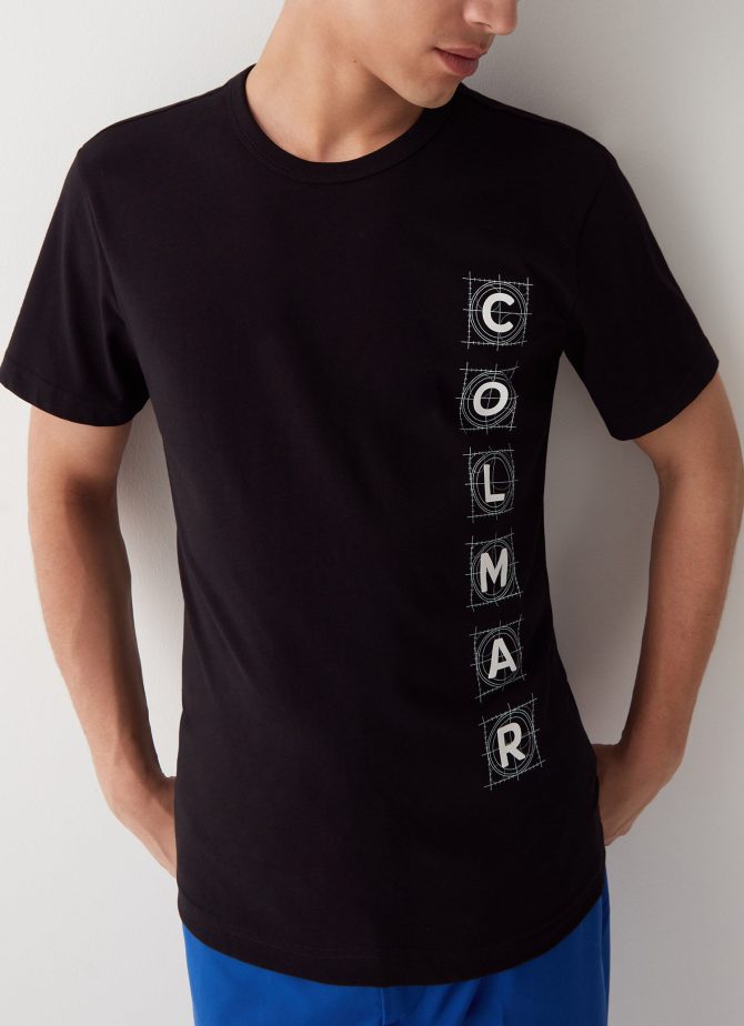 Cotton T-shirt with embossed logo - Image 3