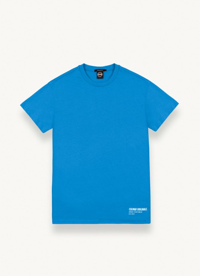 Crewneck T-shirt in 100% cotton jersey