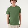 Crewneck T-shirt in 100% cotton jersey - Image 3