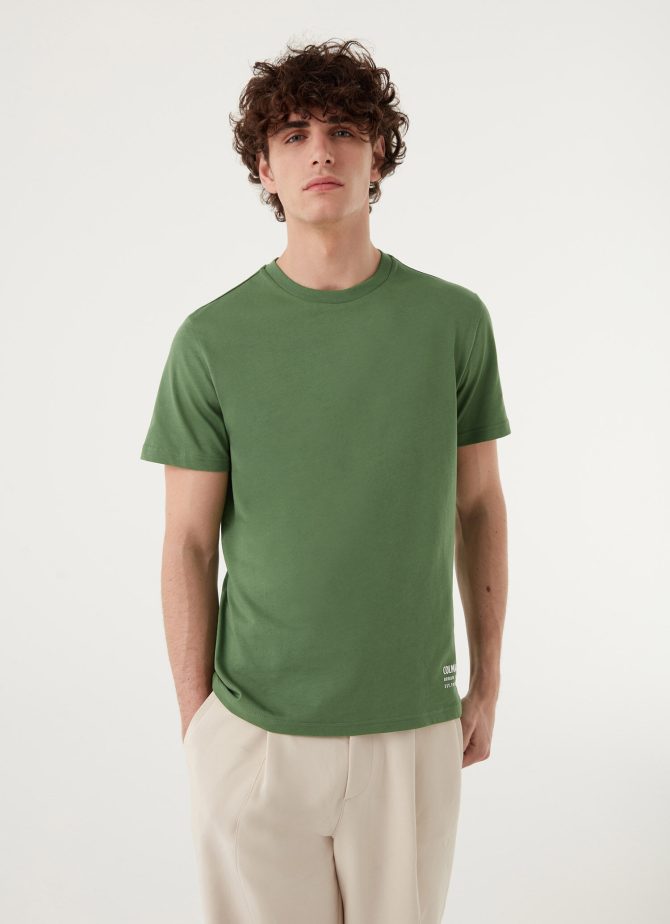 Crewneck T-shirt in 100% cotton jersey - Image 3