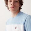 T-shirt with maxi insert