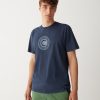 Used-effect T-shirt with chest print - Image 3