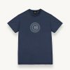 Used-effect T-shirt with chest print - Image 4