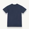 Used-effect T-shirt with chest print - Image 5