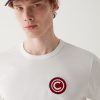 Varsity T-shirt with print on the back - Image 3