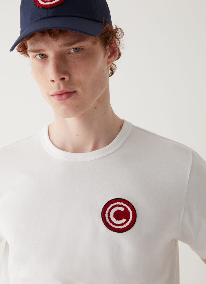 Varsity T-shirt with print on the back - Image 3