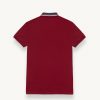 Stretch piqué polo shirt with slits - Image 5