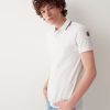 Piquet Polo shirt with print on rear collar - Image 3