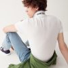 Piquet Polo shirt with print on rear collar - Image 2