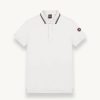 Piquet Polo shirt with print on rear collar - Image 4
