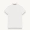 Piquet Polo shirt with print on rear collar - Image 5