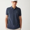 Dyed stretch piqué polo shirt - Image 3