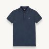 Dyed stretch piqué polo shirt - Image 4
